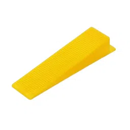 FLAMINGO ENTERPRISE Tile Leveling System Kit 100 Wedge and 200 Clips 4 mm Lever Tool Yellow & White 4 cm Length, FM-514 image 3
