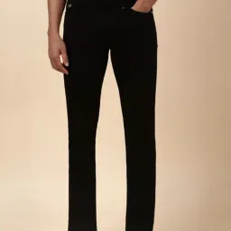 Allen Solly Black Cotton Regular Fit Jeans-image-59