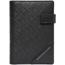TOMMY HILFIGER Lothian Black Textured Card Holder-image-81