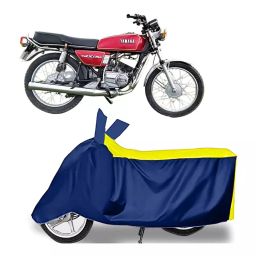 Auto Pearl Two Wheeler Cover for Yamaha RX135 - Yellow, Blue-image-109