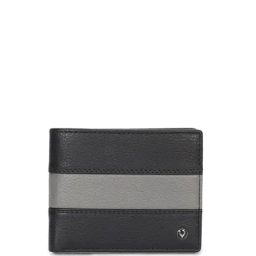 Allen Solly Black Leather Bi-Fold Wallet for Men-54