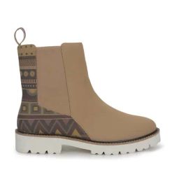 Yoho Women's Beige Chelsea Boots-image-86