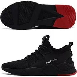 Shoefly Men Black Sports Shoes-30