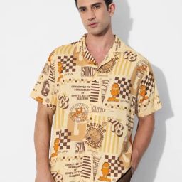 The Souled Store Multicolor Regular Fit Printed Shirt-picture-18