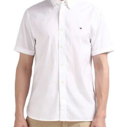 Tommy Hilfiger White Regular Fit Shirt-picture-44