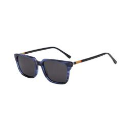 Ted Smith Black Rectangular UV Protection Unisex Sunglasses-37