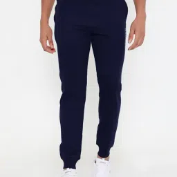 RIVOLTA Navy Regular Fit Joggers-picture-1