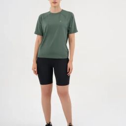 Dcyphr Deep Emerald Plain Sports T-Shirt-image-44