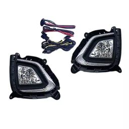 Auto Pearl DRL Fog Lamp Compatible For Hyundai Creta 2018 (Set of 2)-69