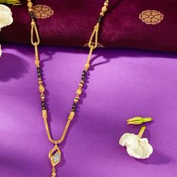 P.N.Gadgil Jewellers 22 Karat (916) Yellow Gold Metro Grace Modern Mangalsutra For Woman-image-45