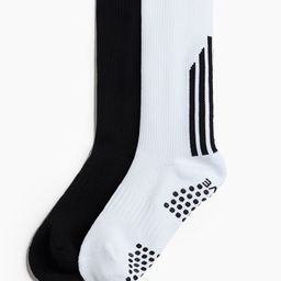 H&M 2-Pack Sports Socks With Grip Soles-image-59