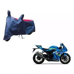 Auto Pearl Waterproof Two Wheeler Cover For Suzuki GSX-R1000 ABS (Red & Blue)-image-32