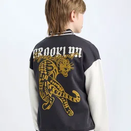 DeFacto Boys Typography Printed Pullover Sweater-image-45