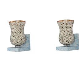 SOMIL Multi Glass Cylinder Printed Wall Lamps-picture-37