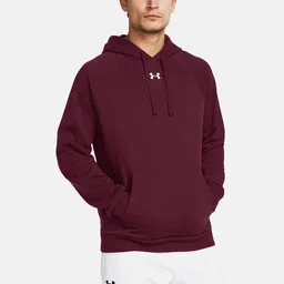 UNDER ARMOUR Raglan Sleeves Hooded Pullover Sweatshirt-picture-7