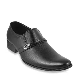 Metro Men's Black Formal Slip-Ons-picture-24