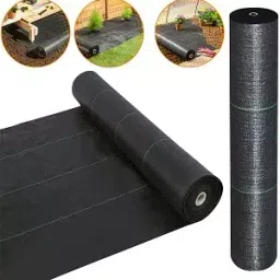 Mipatex 2mx60m 125 GSM Premium Garden Weed Control Barrier Sheet Mat (Black) image 2