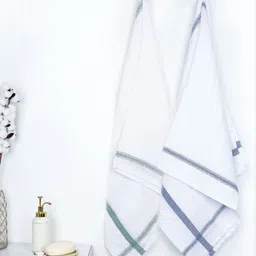 Thirsty Towel Green & Blue 2 Cotton 200 GSM Bath Towel-picture-15