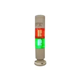 RS PRO Red/Green Buzzer Signal Tower Lamp 2 Lights 45 mm Base Diameter, 2222443-47