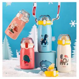 YAMAMA Insulated Stainless Steel Double Wall Thermos Flask with Straw Water Bottle - 530 ml-image-29