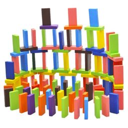 VELLIQUE Super Blocks 12 Colors Bulk Wooden Dominoes Multicolour - 720 Pieces-12