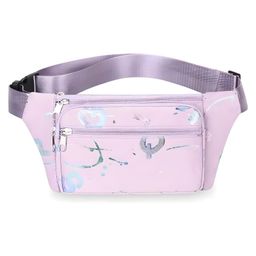 SCHOOLISH Travel Waist Bag for Boys and Girls, Money Belt Bag, Walking Waist Bag, Vacation Casual Waterproof Chest and Shoulder Bag- PACK OF 1- COLOR MAY VARY-image-48