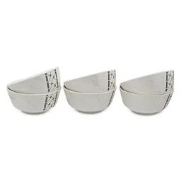 Superware Melamine Soup Bowl Set 4.5 Inch - Marbo Stitch (B6546) (Set of 6)-picture-23