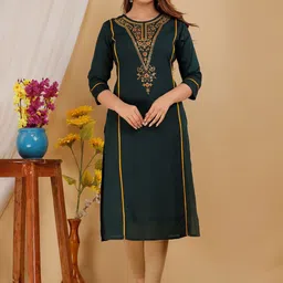 Mehsoos Women Embroidered Thread Work Kurta-picture-30