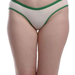 AROUSY Off-White Cotton Polka Dots Hipster Panty-image-18