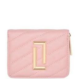 Lavie Luxe Light Pink LX Diagonal Flap Sm Zip Wallet-24