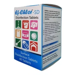 Ef Chlor SD Surface Disinfection Tablets (Pack of 40 Tablets)-image-16