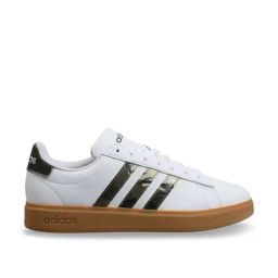 Adidas Men's GRAND COURT White Tennis Shoes-picture-11