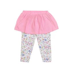 Allen Solly Junior Pink Floral Print Leggings-image-67