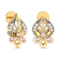 PC Jeweller Daithi 18k Gold Earrings for Women-image-48
