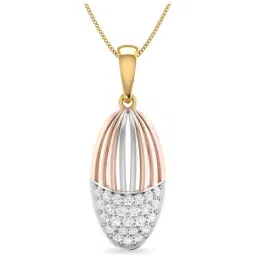 PC Jeweller Crevan 18k Gold Pendant without Chain for Women-19