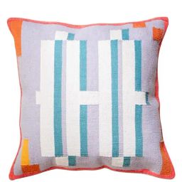 Kalas Pure Cotton And Wool Grey Cushion Cover - 18 X 18 Inches-4