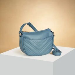 Forever Glam by Pantaloons Blue Sling Handbag-image-3