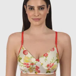 mod & shy Green Floral Lightly Padded Bra-picture-23