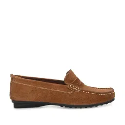 Carlo Romano Women's Tan Casual Loafers-image-44