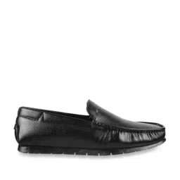 Metro Men's Black Casual Loafers-picture-6