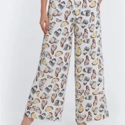Zink London White Printed Trousers-picture-38