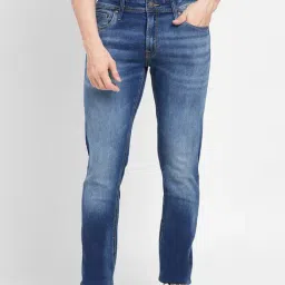 Jack & Jones Dark Blue Slim Fit Jeans-picture-6
