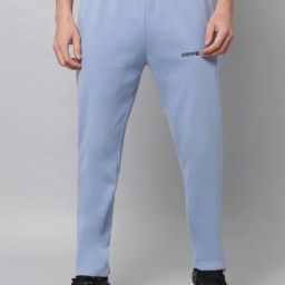 GRIFFEL Sky Blue Regular Fit Trackpants-image-75