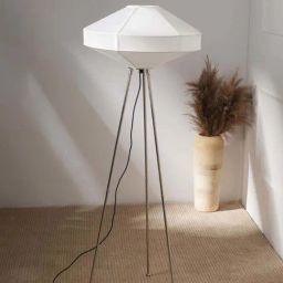 FIG Living Off-White Fabric Space Rover Floor Lamp-83