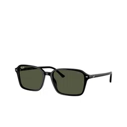 Ray-Ban Unisex Square Sunglasses with UV Protected Lens-8056262245859-Green-29