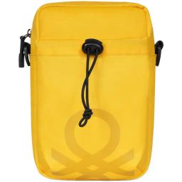 United Colors of Benetton Xander Yellow Logo Cross Body Bag-23