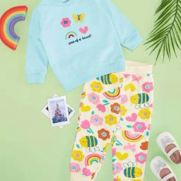 Pantaloons Baby Girls Blue & White Cotton Printed Full Sleeves Sweatshirts & Hoodies-image-50