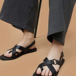 Code by Lifestyle Women Black Brack Strap Sandals-image-76