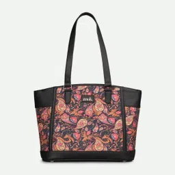 ZOUK Paisley Print Printed Tote Handbag image 3