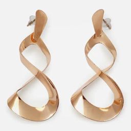 Sohi Gold Plated Designer Drop Earrings-17